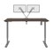 Bestar Bestar Upstand 60W x 30D Standing Desk with Dual Monitor Arm in antigua 175870-000052 - alternate 7
